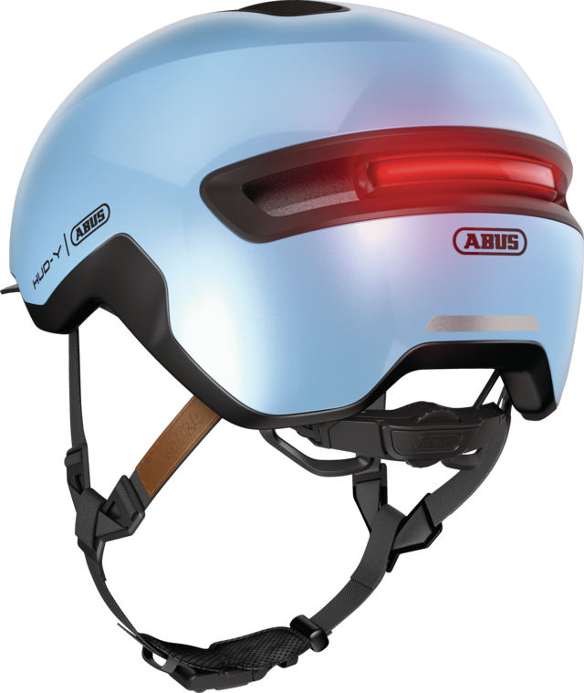 ABUS HUD-Y Fahrradhelm in Iced Blue