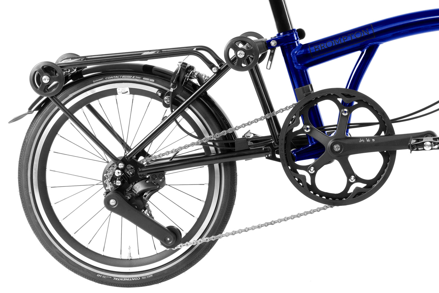 Brompton P Line Bolt Blue Lacquer