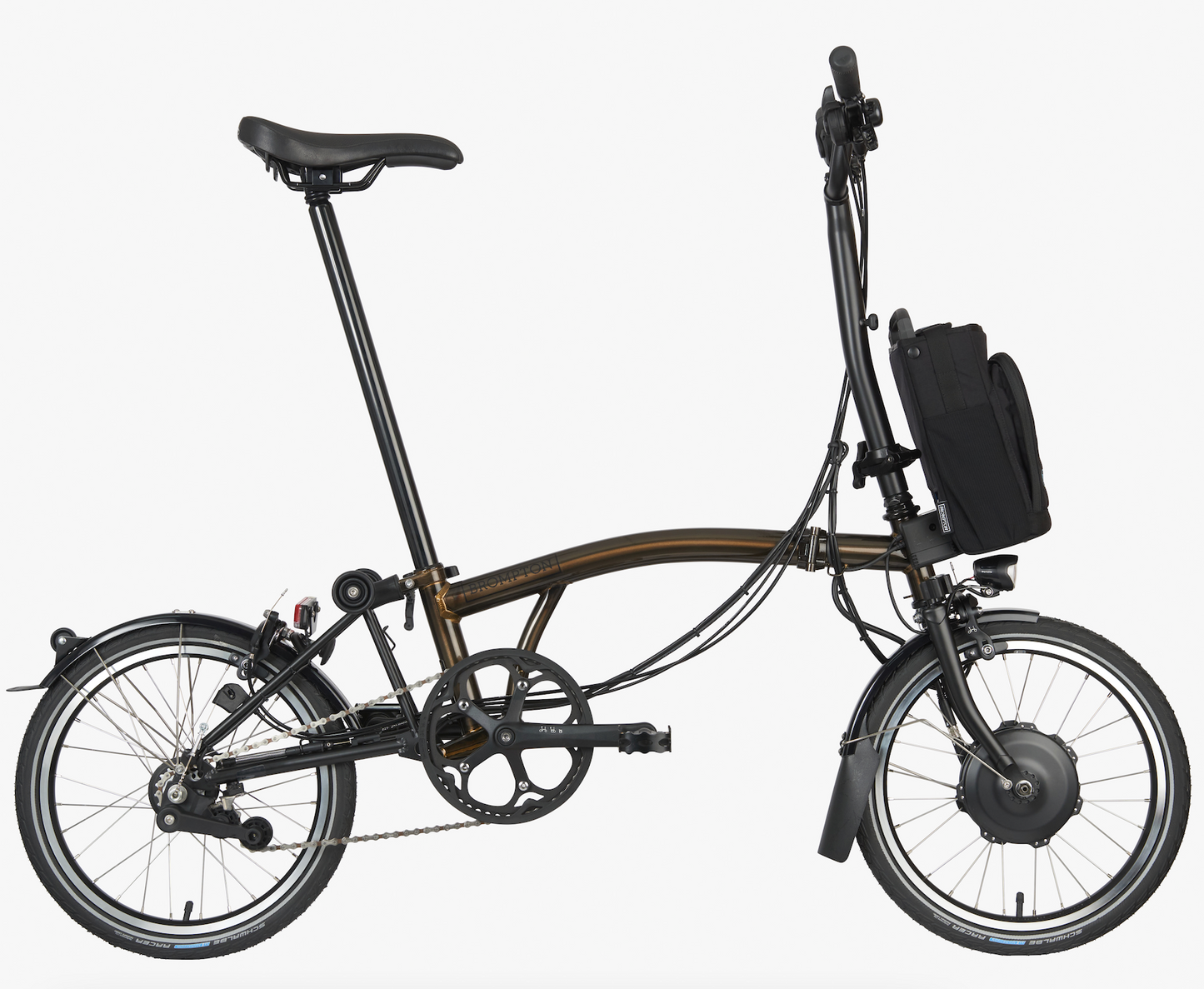 Brompton C Line Electric Black Lacquer MY24