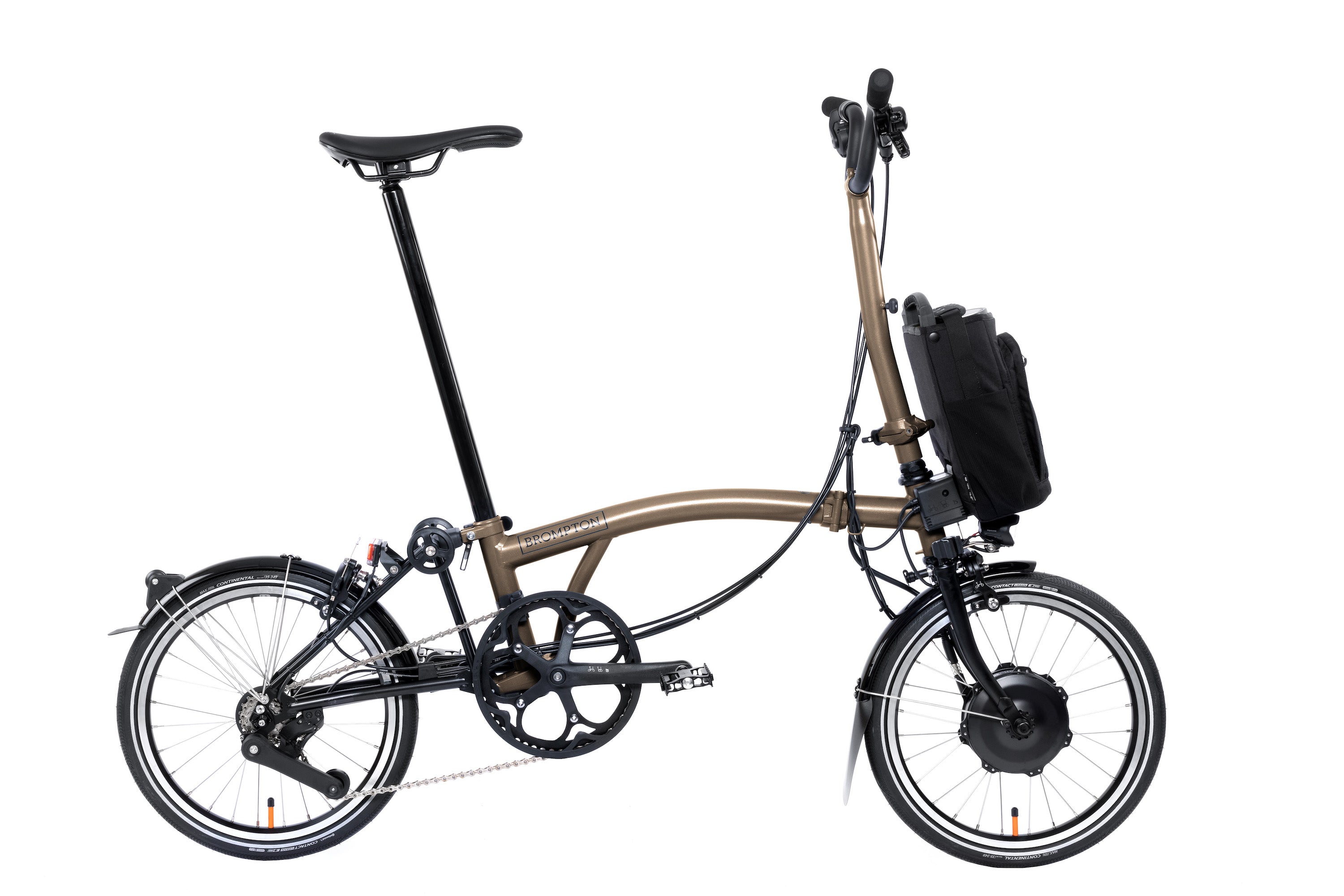 Brompton Electric P Line Bronze Sky