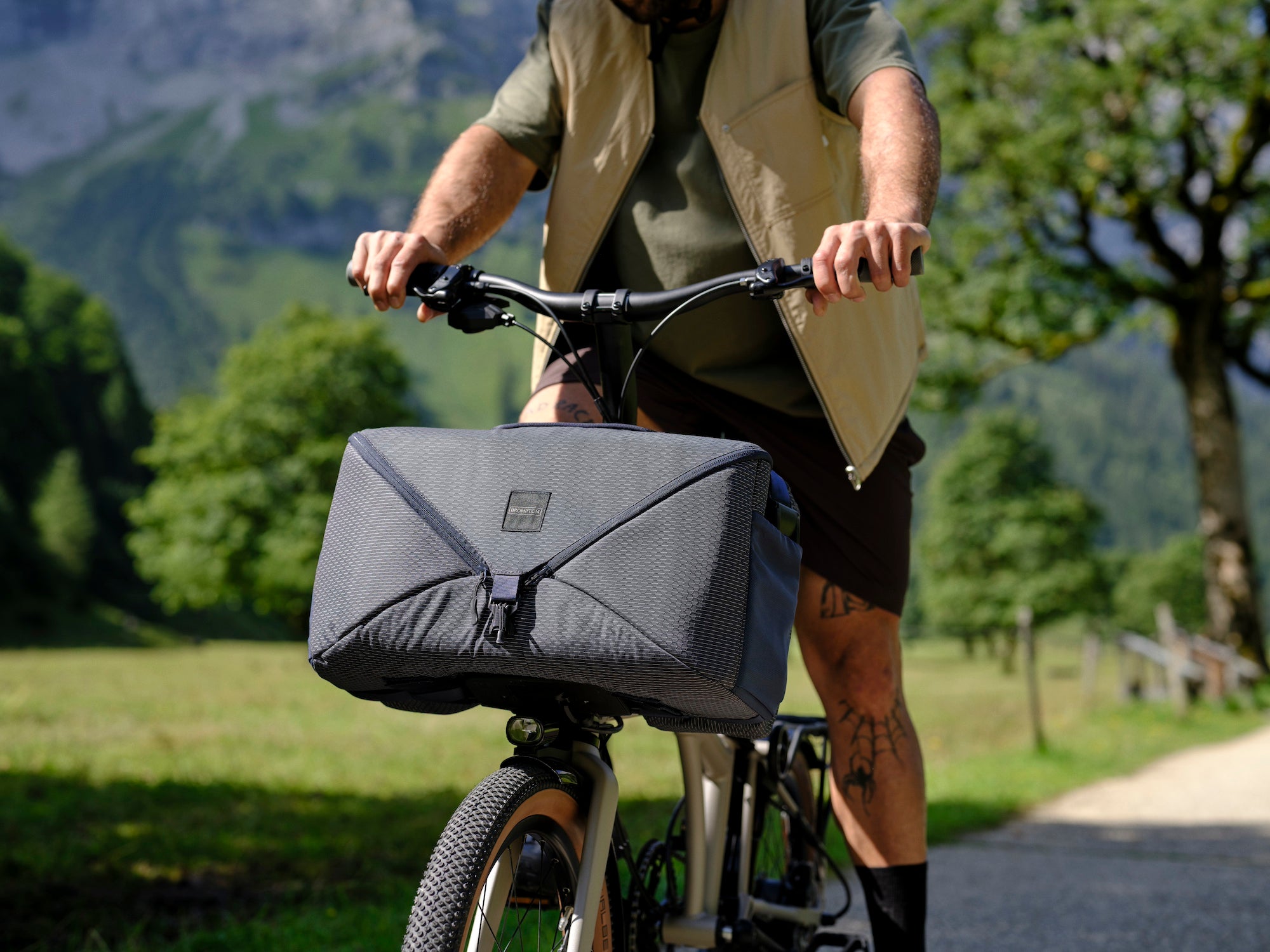 Brompton G Line Electric Bag Large Dark Grey