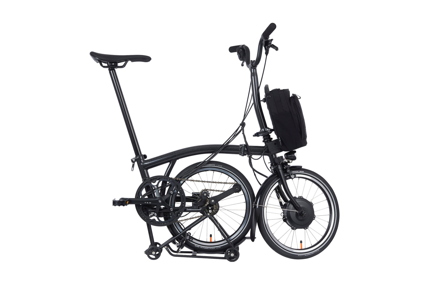 Brompton Electric P Line Midnight Black