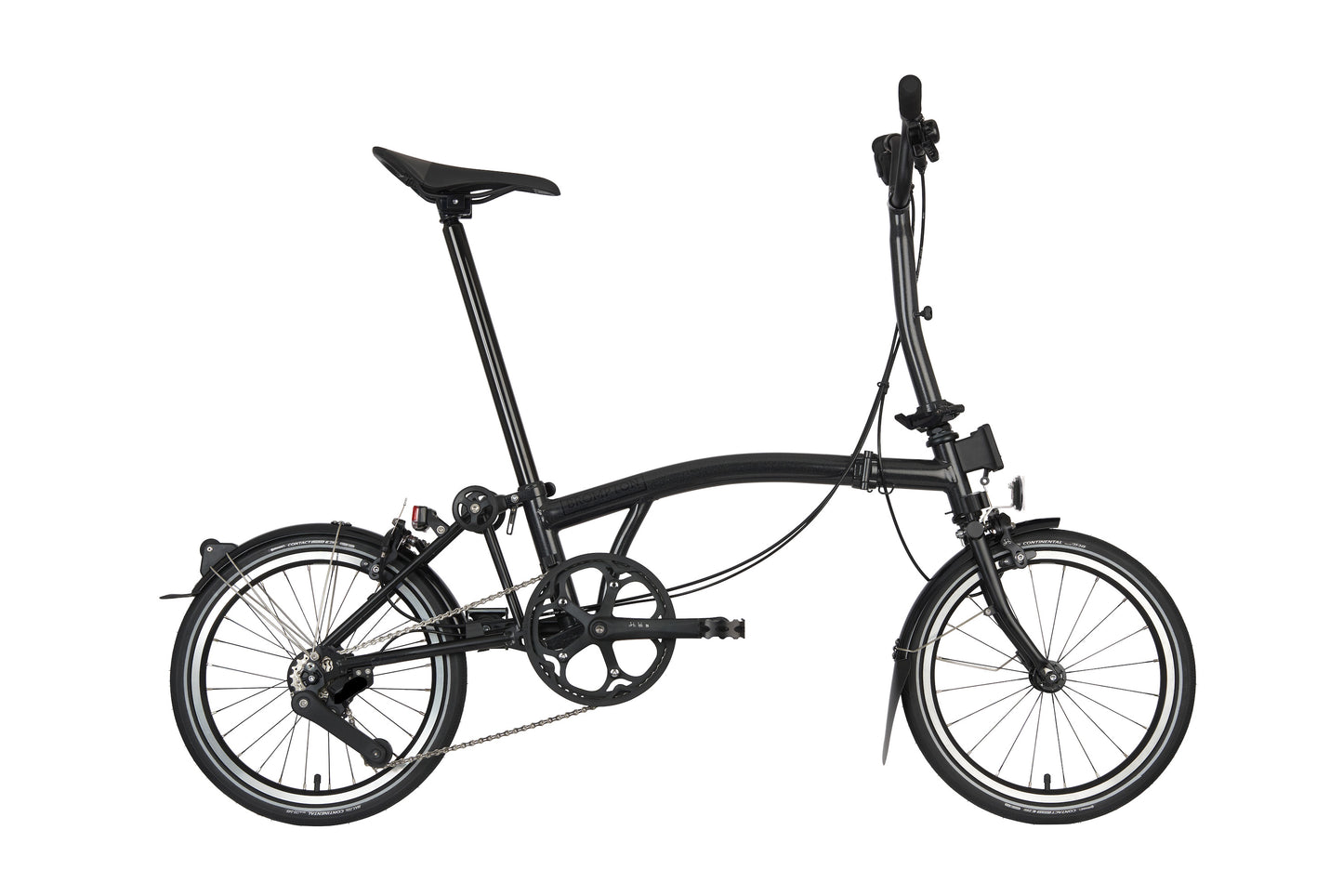 Brompton P Line Midnight Black