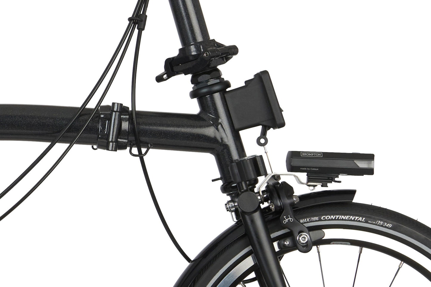 Brompton P Line Midnight Black