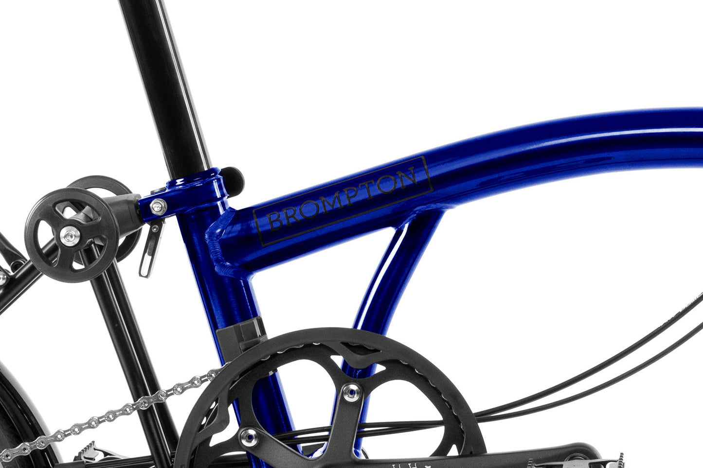 Brompton P Line Bolt Blue Lacquer