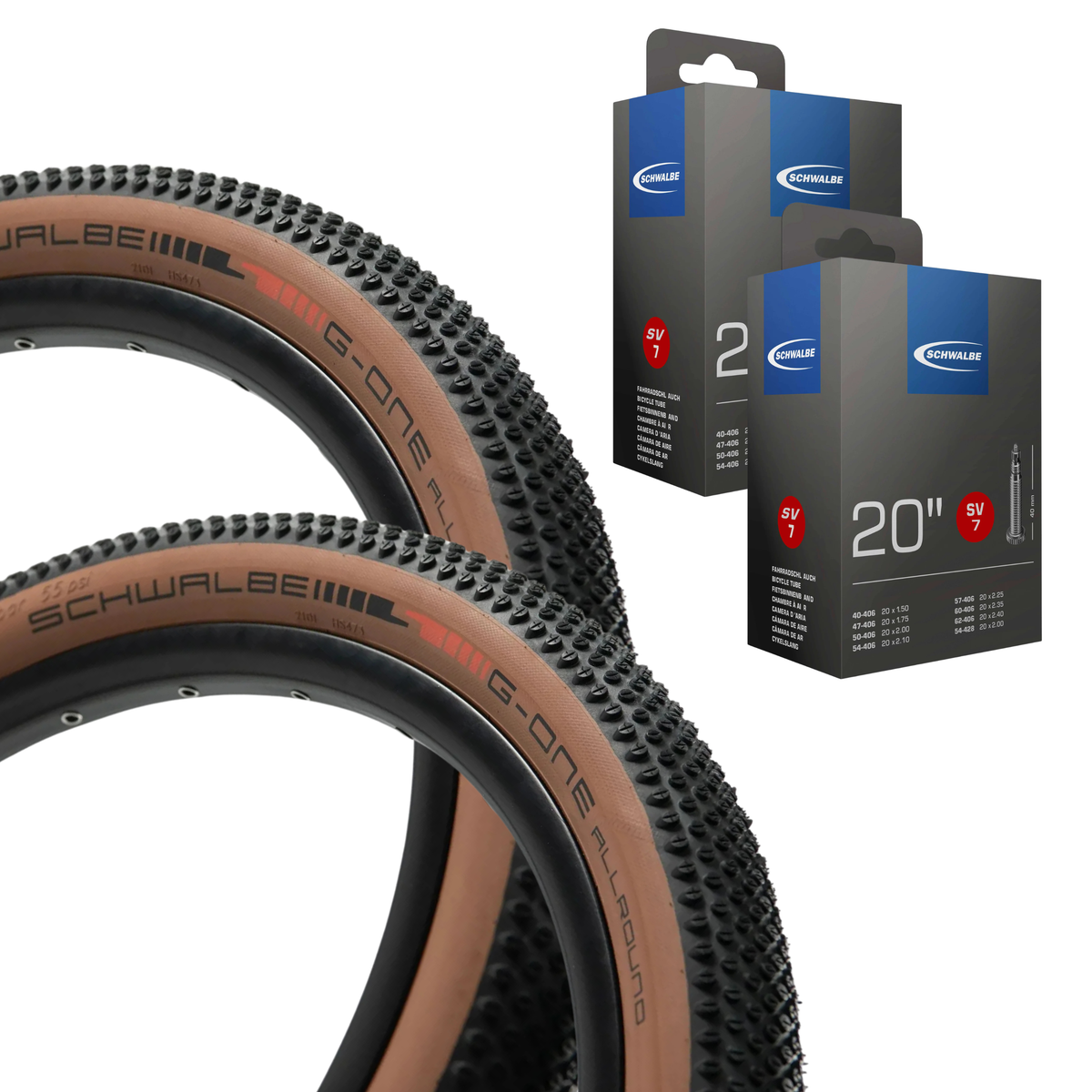 Kombi-Angebot: 2x G-One + 2x Schlauch für Bromtpon G Line