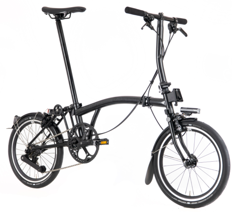 Brompton P Line Midnight Black