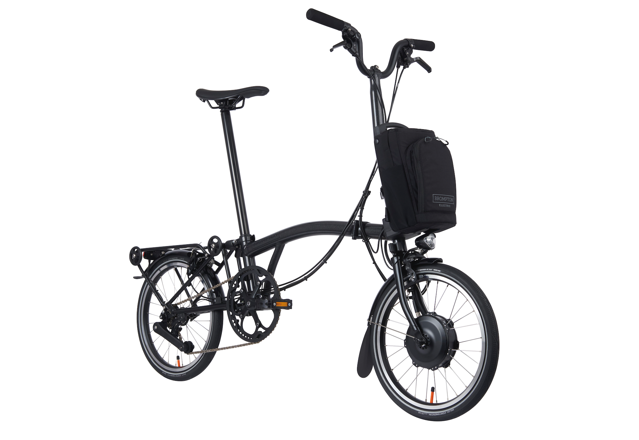 Brompton Electric P Line Midnight Black