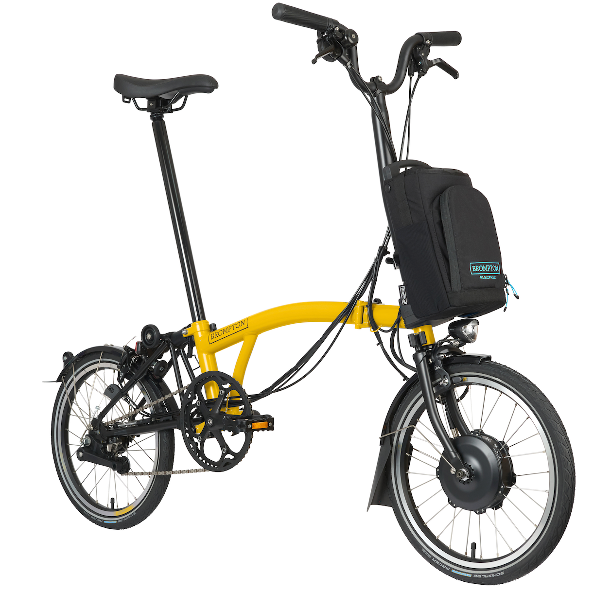 Brompton C-Line Electric MY23 Bumblebee Yellow