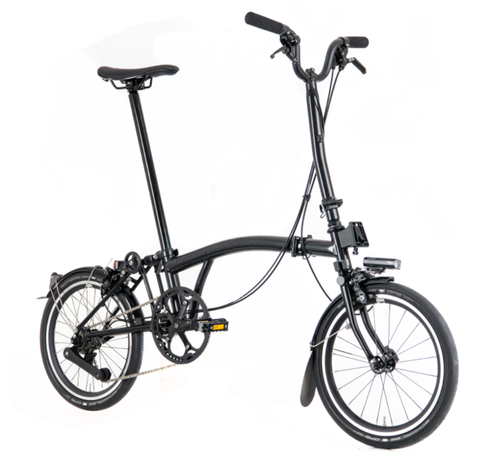 Brompton P-Line Midnight Black