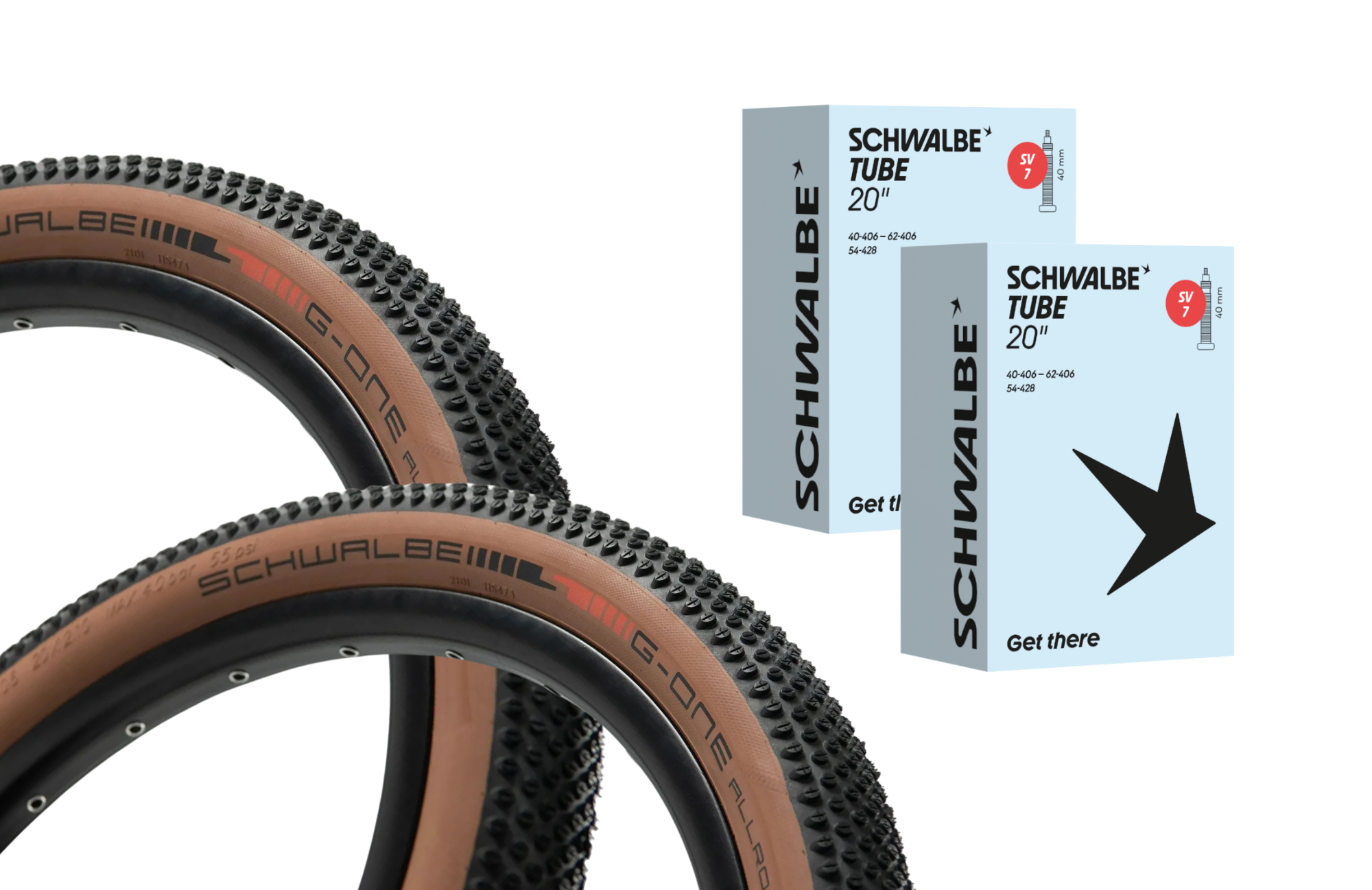 Kombi-Angebot: 2x G-One + 2x Schlauch für Bromtpon G Line