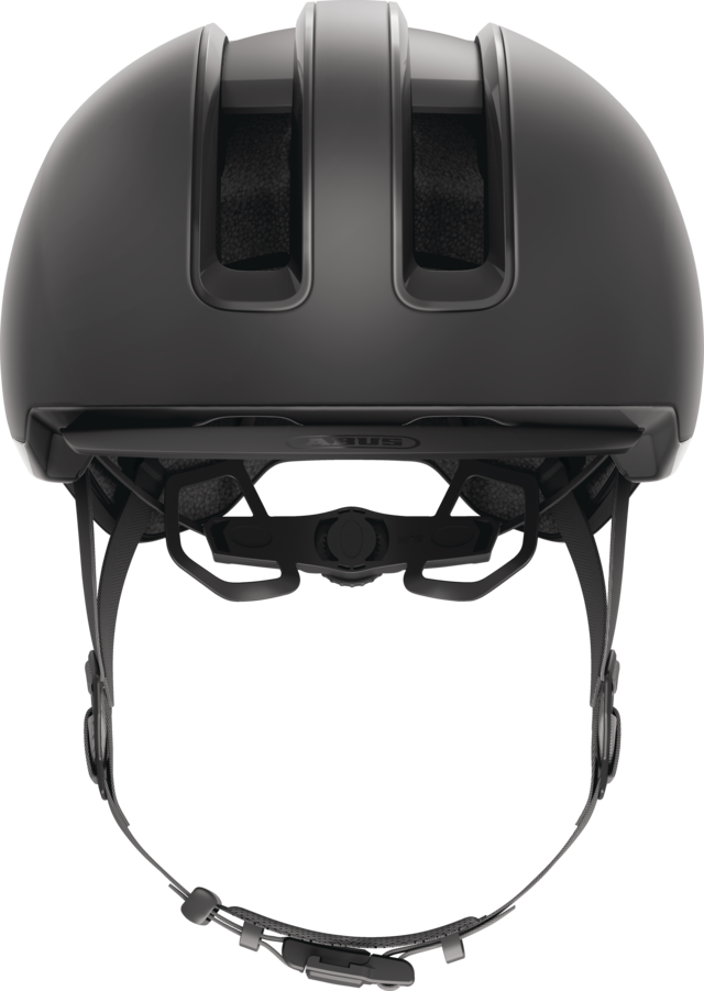 fahrradhelm brompton ABUS HUD-Y Fahrradhelm in Velvet Black