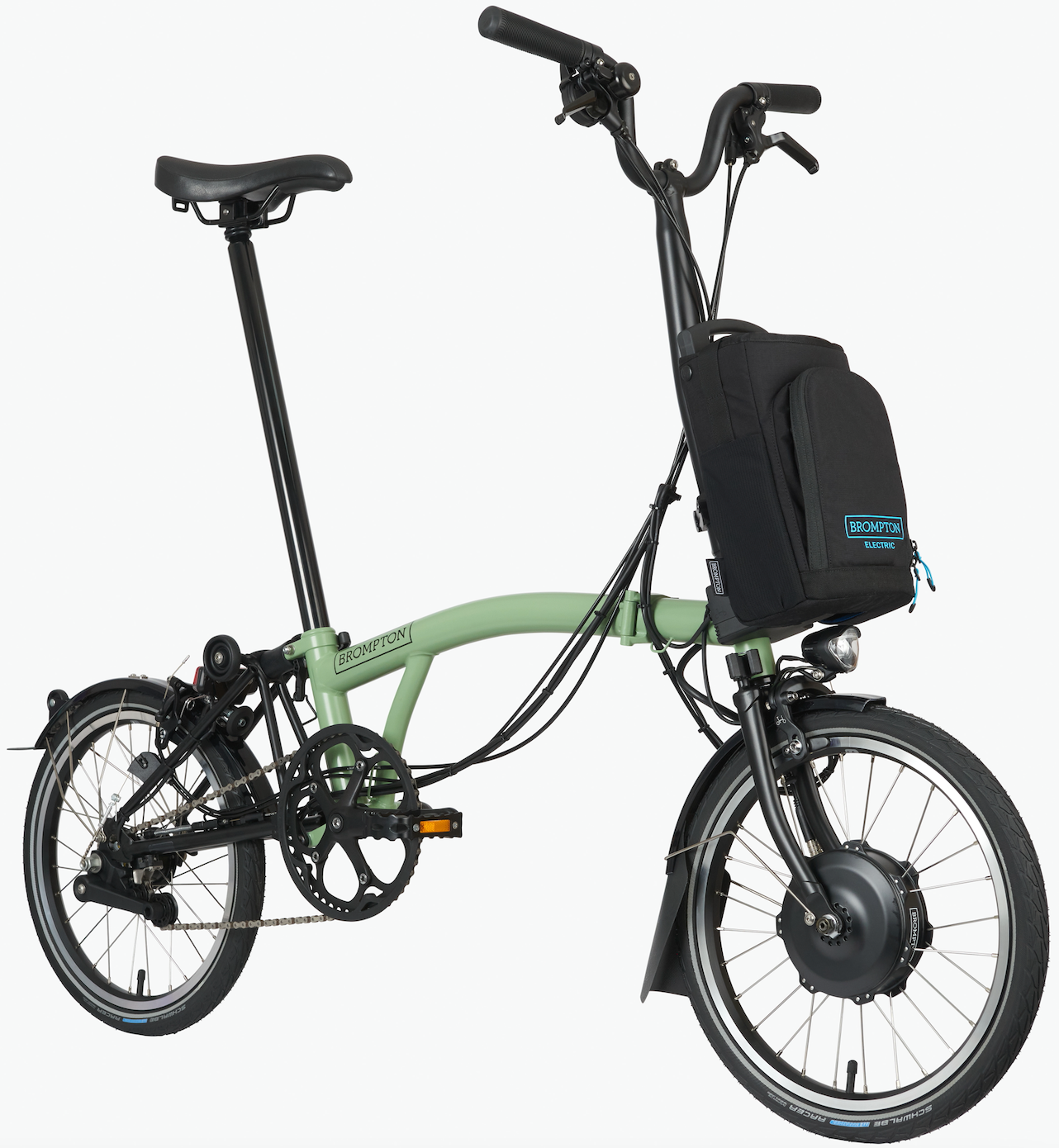 Brompton C Line Electric Matcha Green MY23 6-Gang