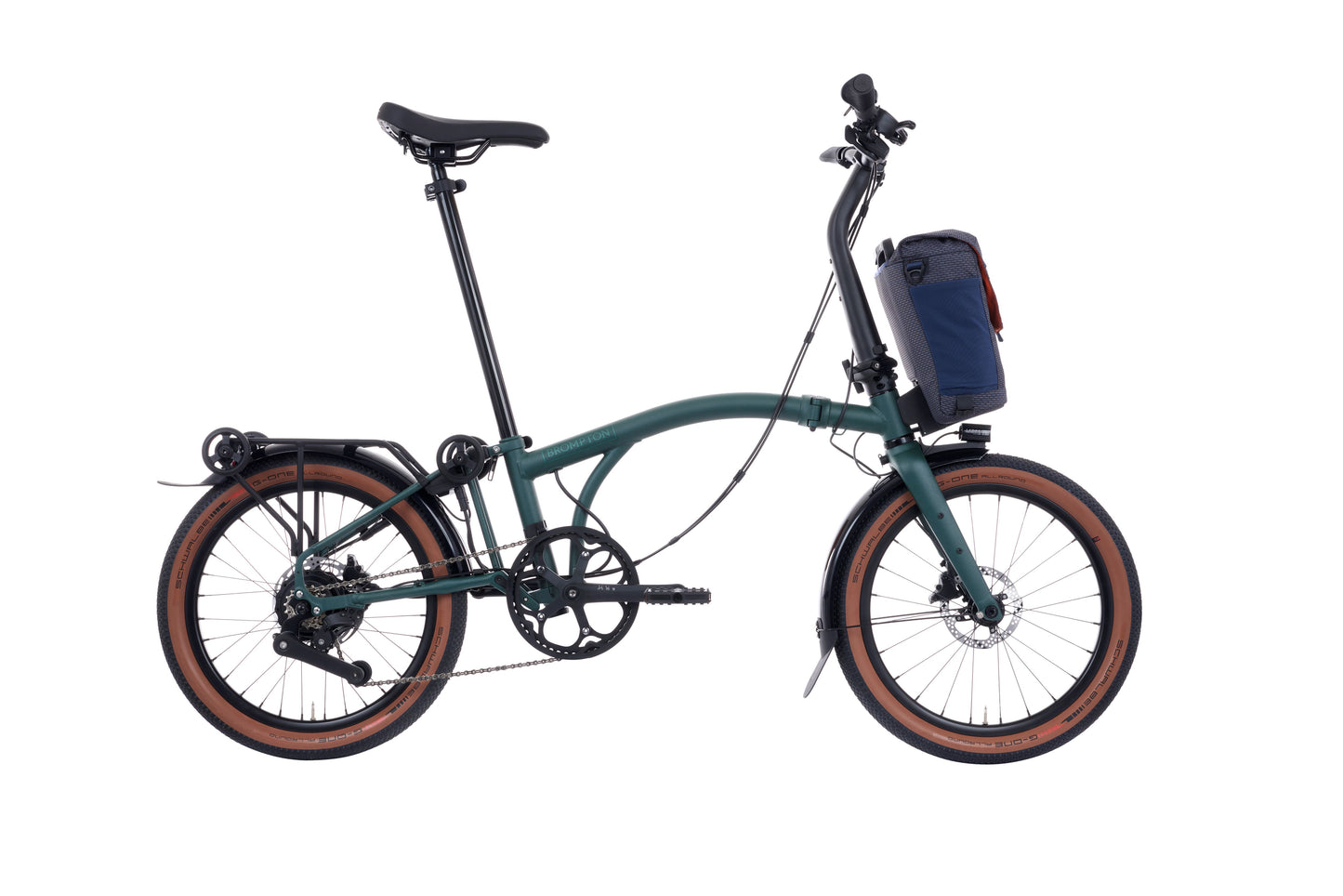 Brompton G Line Electric Forest Green Large Lenker