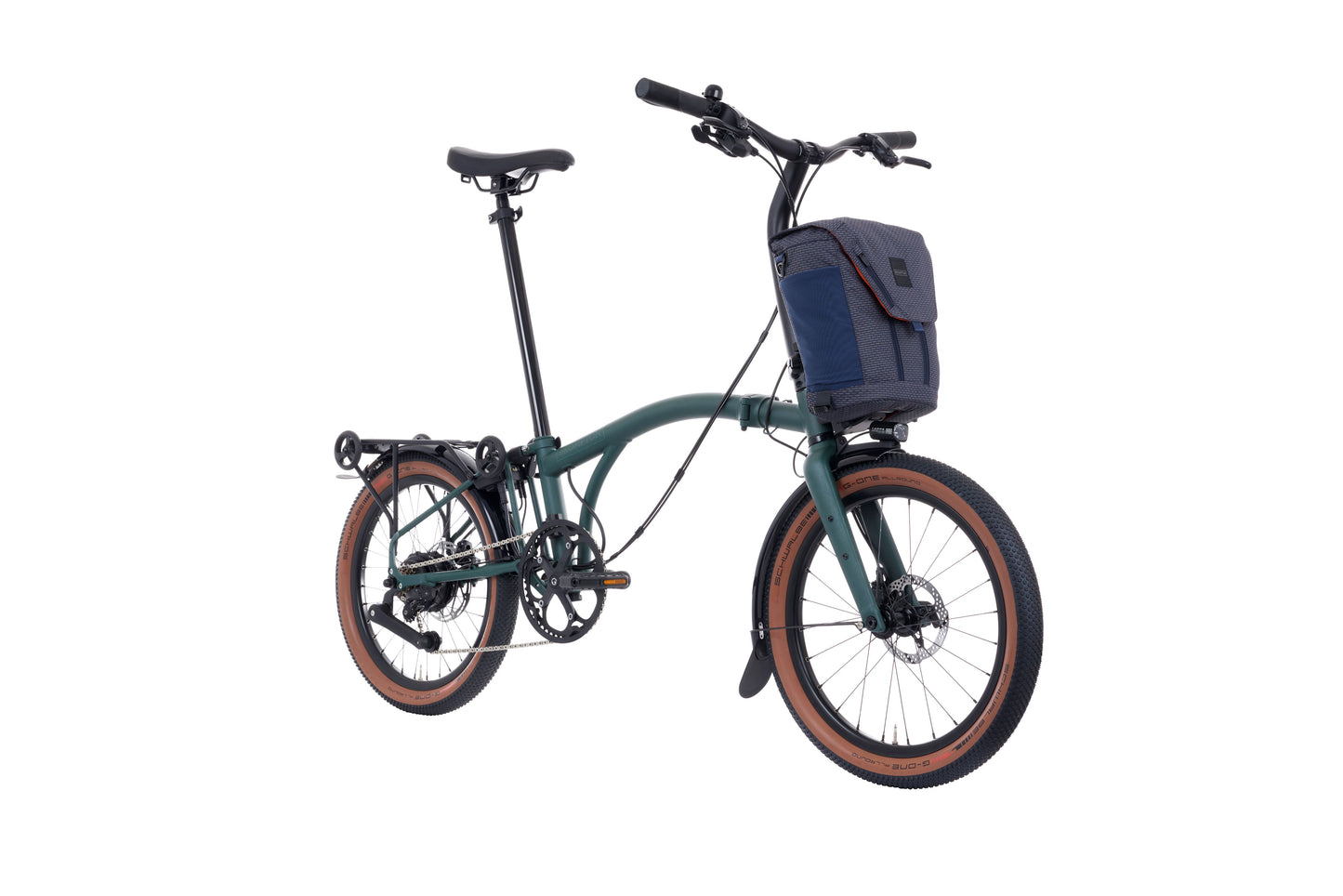 Brompton G Line Electric Forest Green Large Lenker