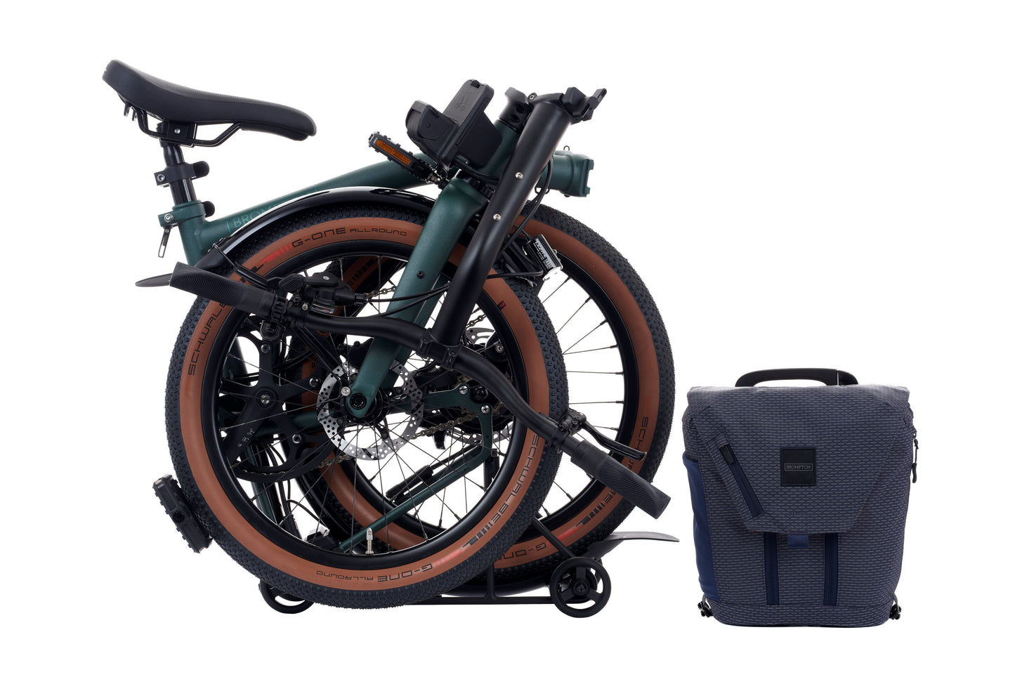 Brompton G Line Electric Forest Green Large Lenker