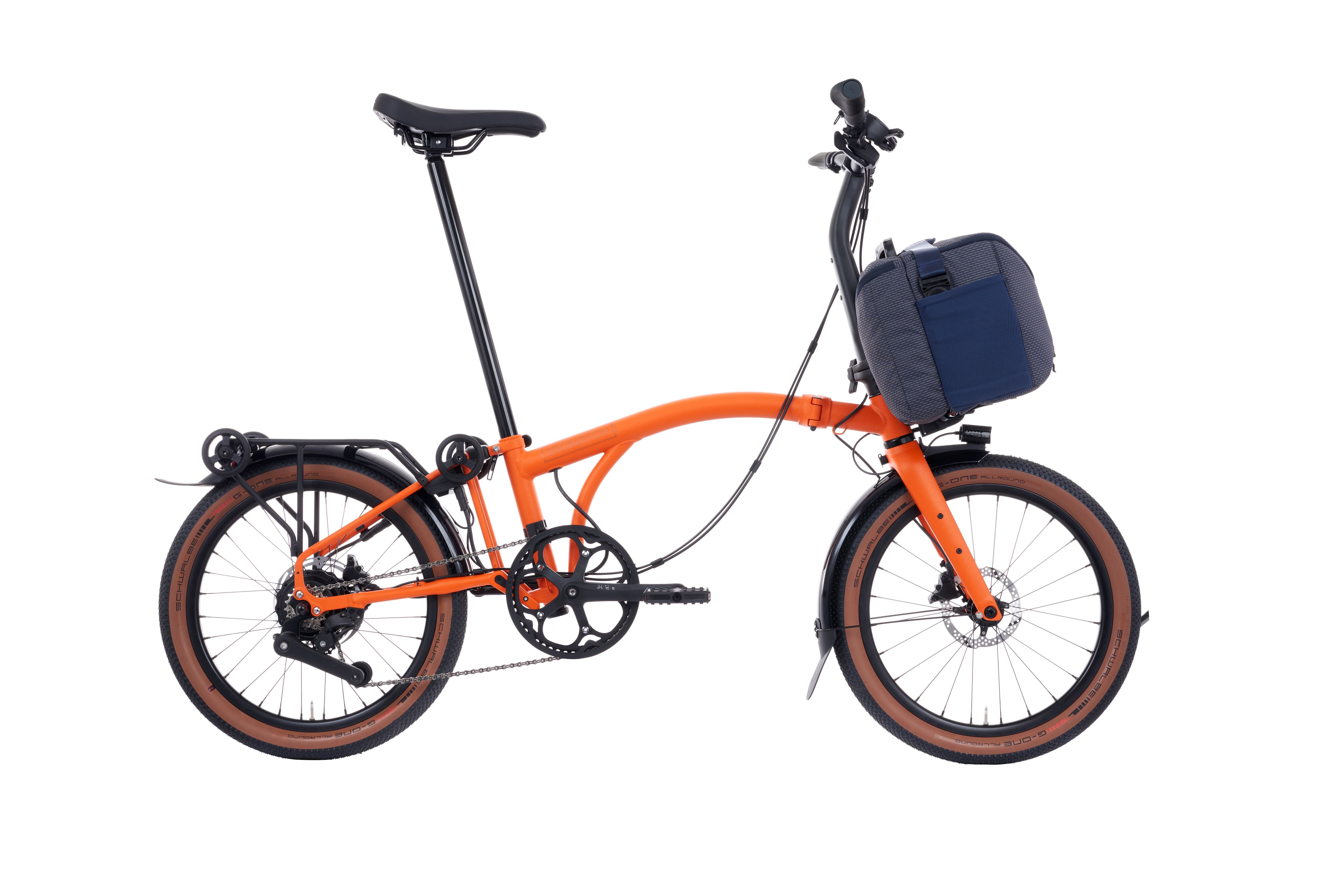 Brompton G Line Electric Adventure Orange Small Lenker