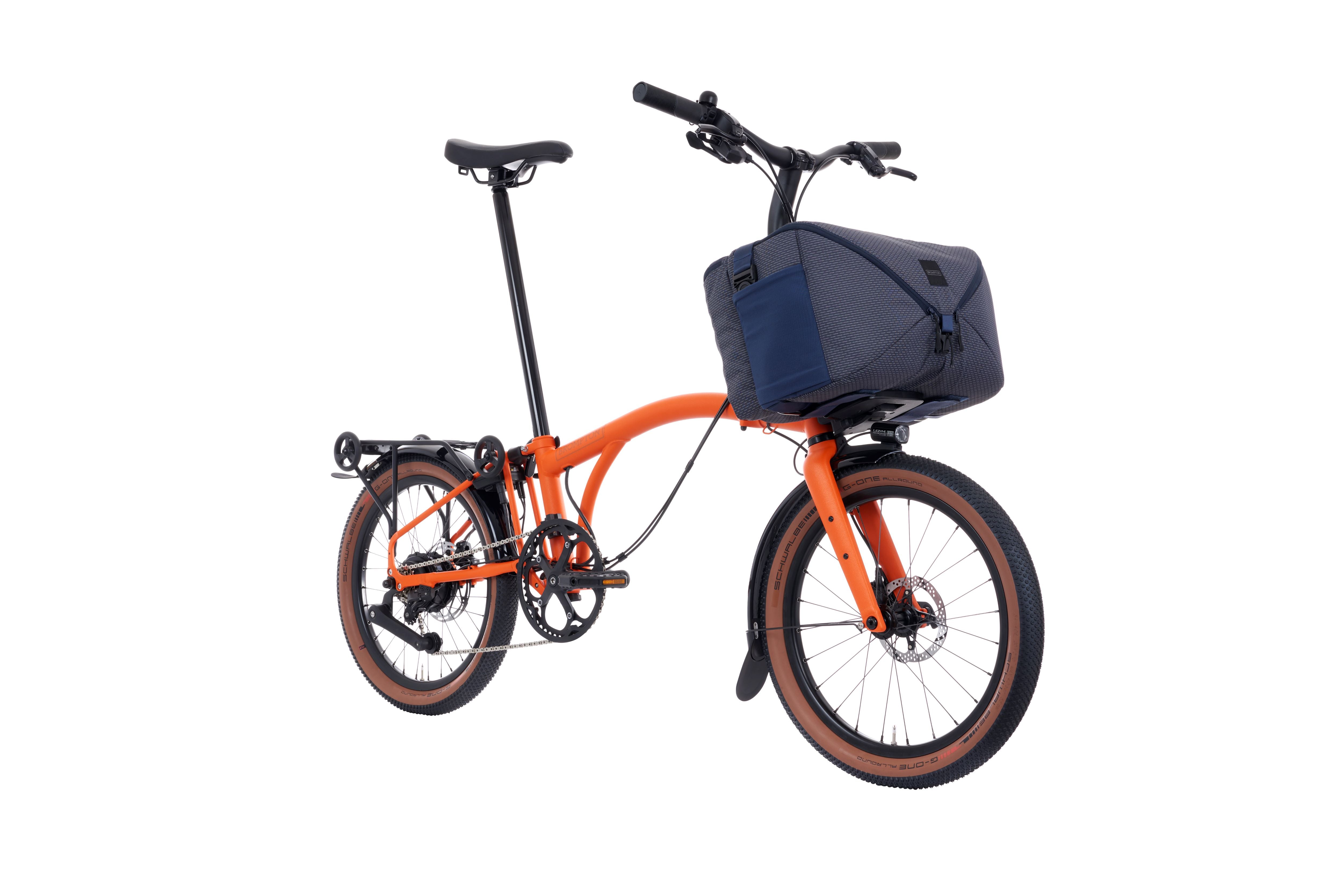 Brompton G Line Electric Adventure Orange Small Lenker