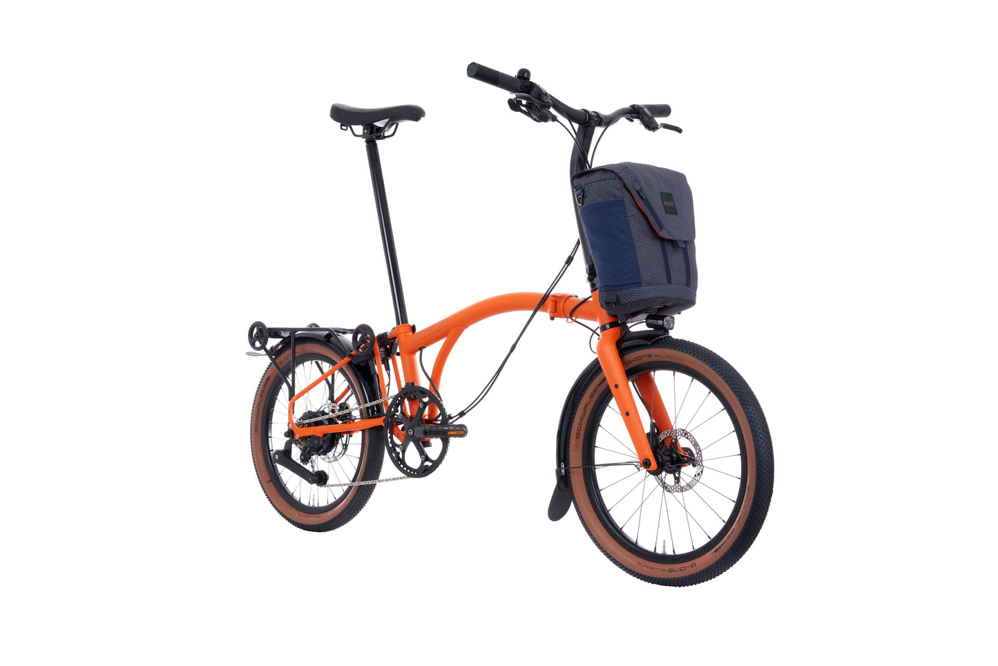 Brompton G Line Electric Adventure Orange Medium Lenker