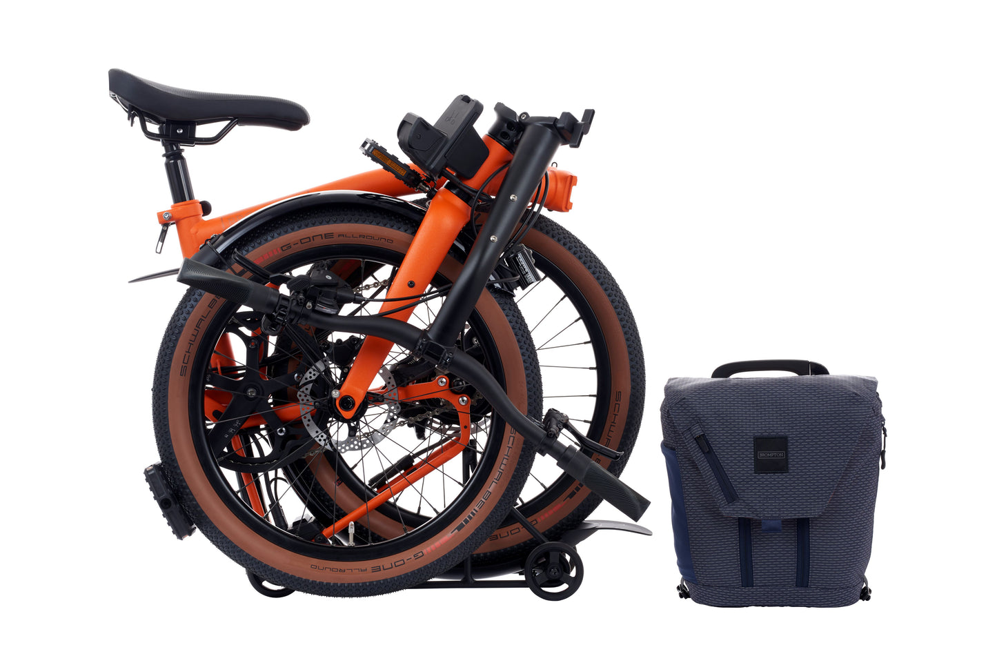 Brompton G Line Electric Adventure Orange Small Lenker