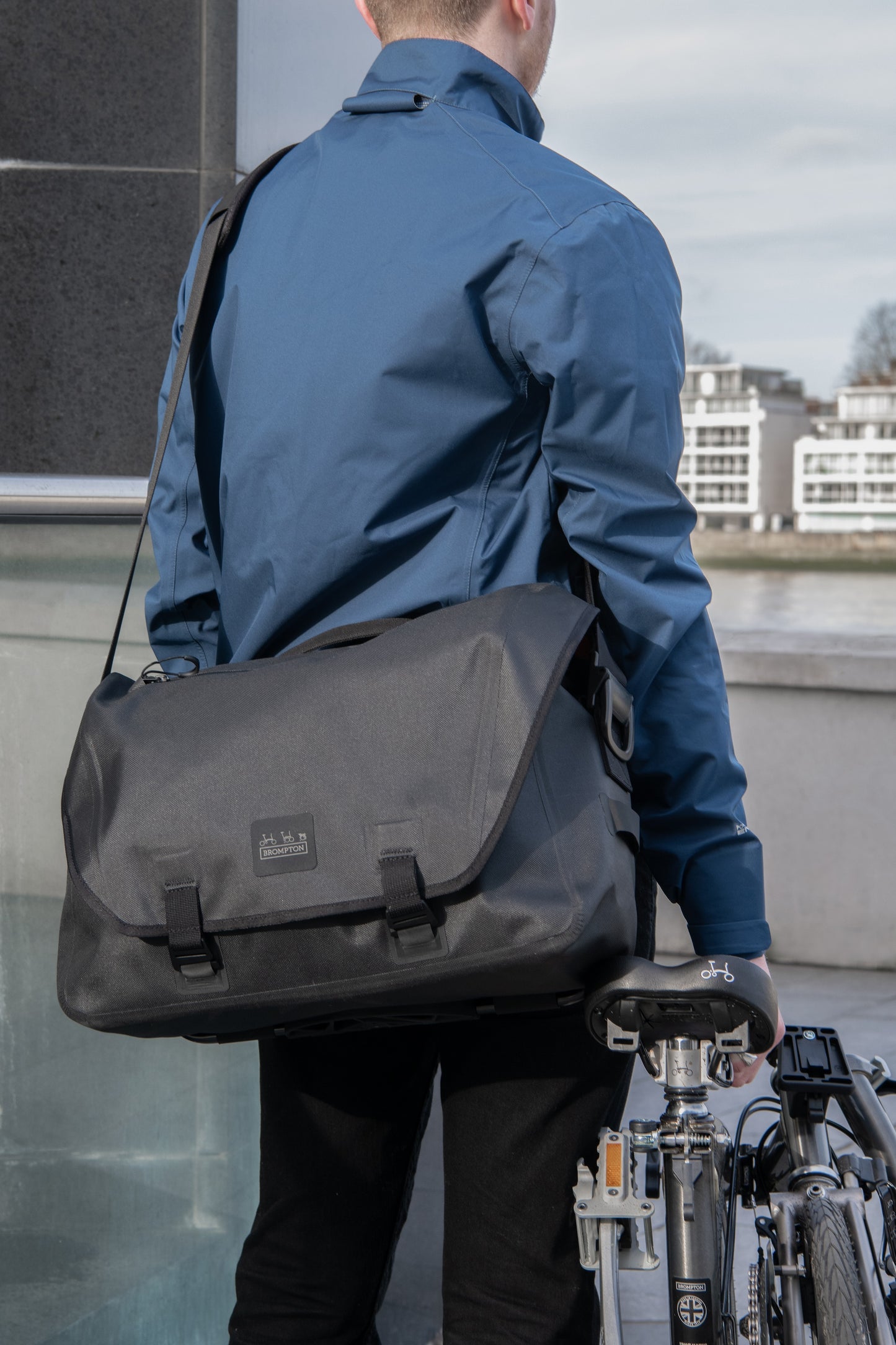 Brompton Metro Bag Waterproof L Black