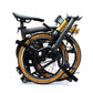 Brompton T Line Cerakote Gold Mid Lenker, 12-Gang