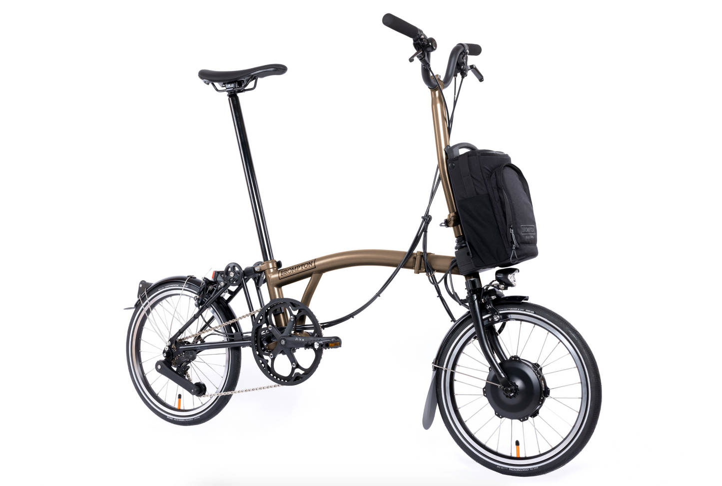 Brompton Electric P Line Bronze Sky