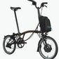 Brompton C Line Electric Black Lacquer MY23