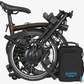 Brompton C Line Electric Black Lacquer 6-Gang