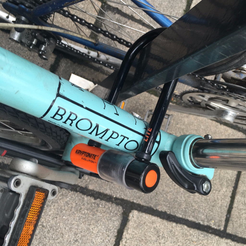 kryptonite fahrradschloss Kryptonite LITE Bügelschloss – Brompton Hamburg